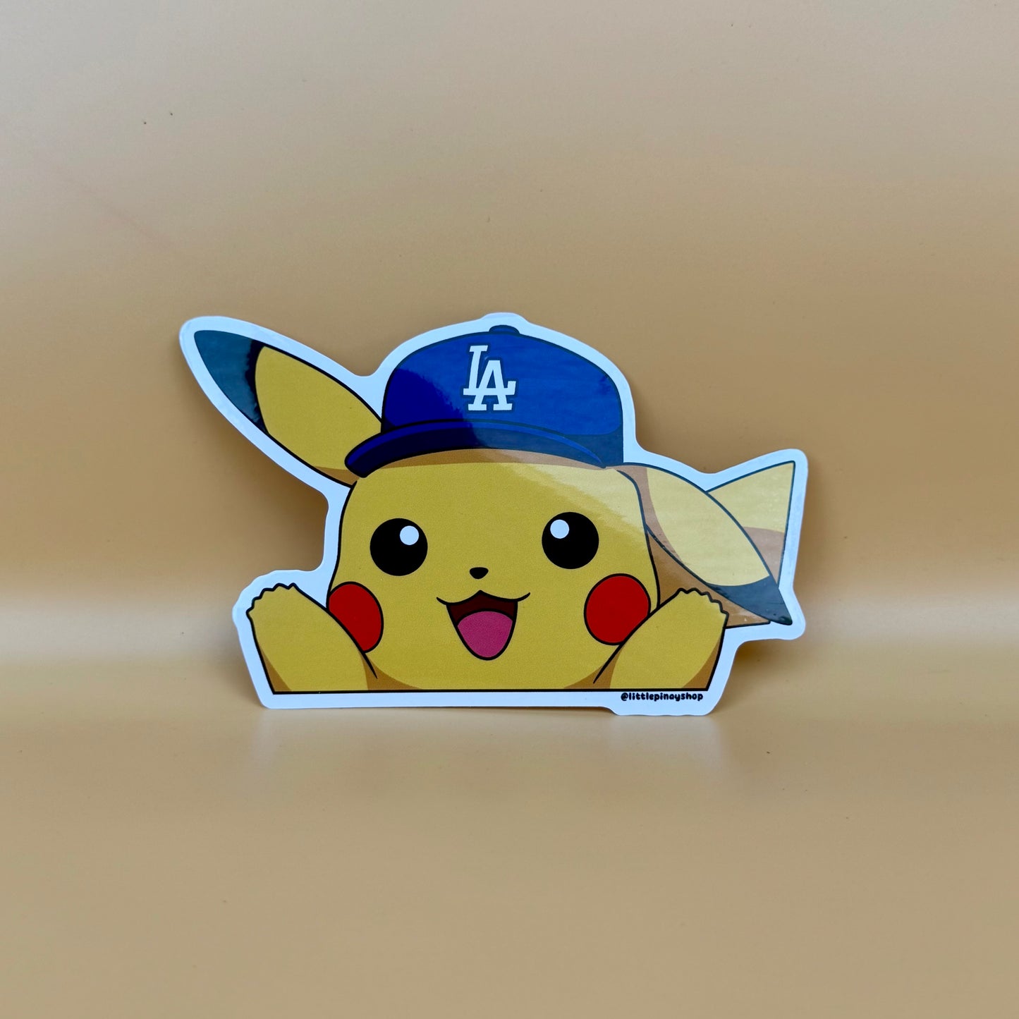 Pikachu Sports Team Stickers ⚡🏀⚾🏈 | Waterproof UV Vinyl | 4” Wide