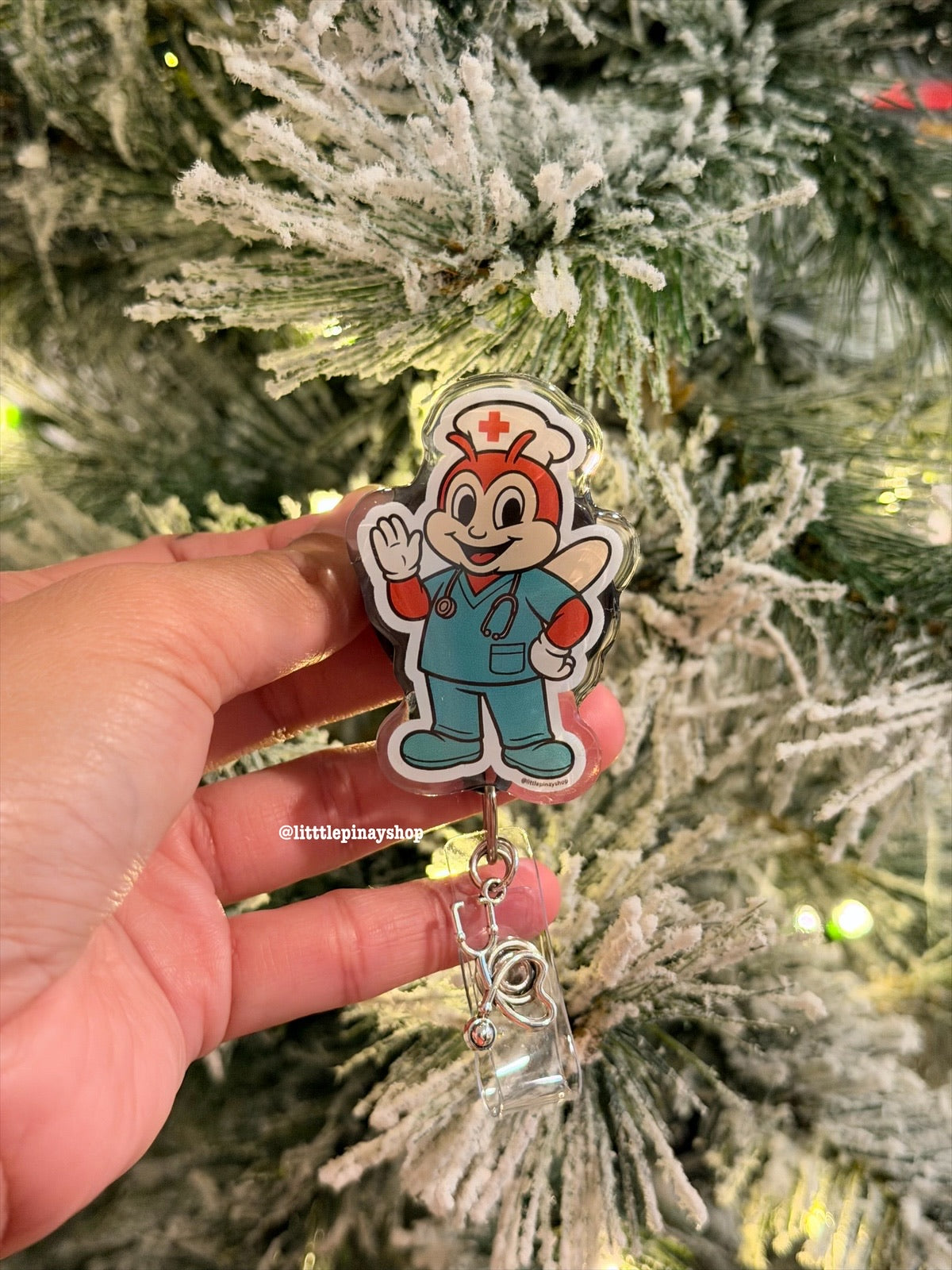 JolliNurse ID Badge Reel ( Alligator Clip )