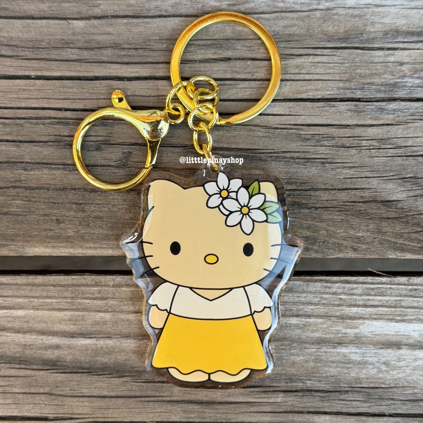 Filipino Inspired Acrylic Keychain Charm | Cute Bag Accessory
