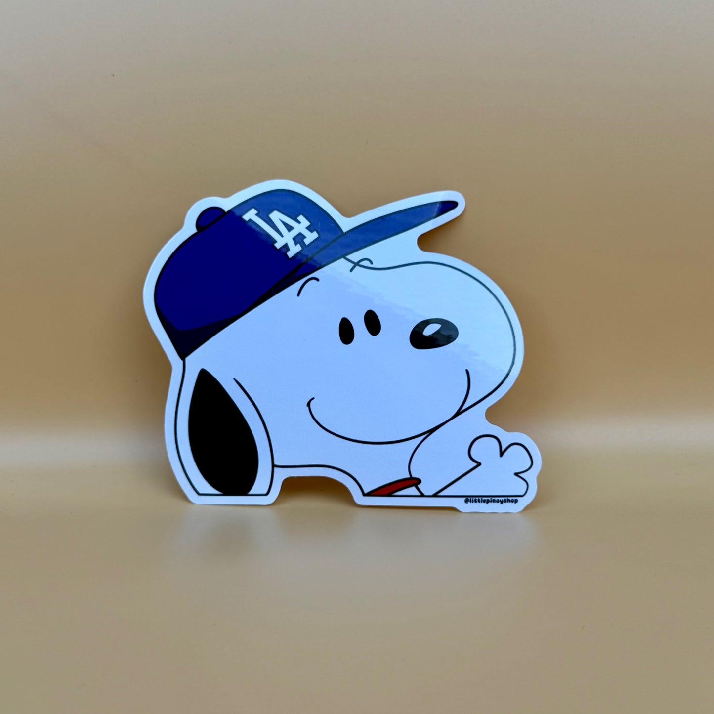 Snoopy Sports Team Stickers ⚡🏀⚾🏈 | Waterproof UV Vinyl | 4” Wide
