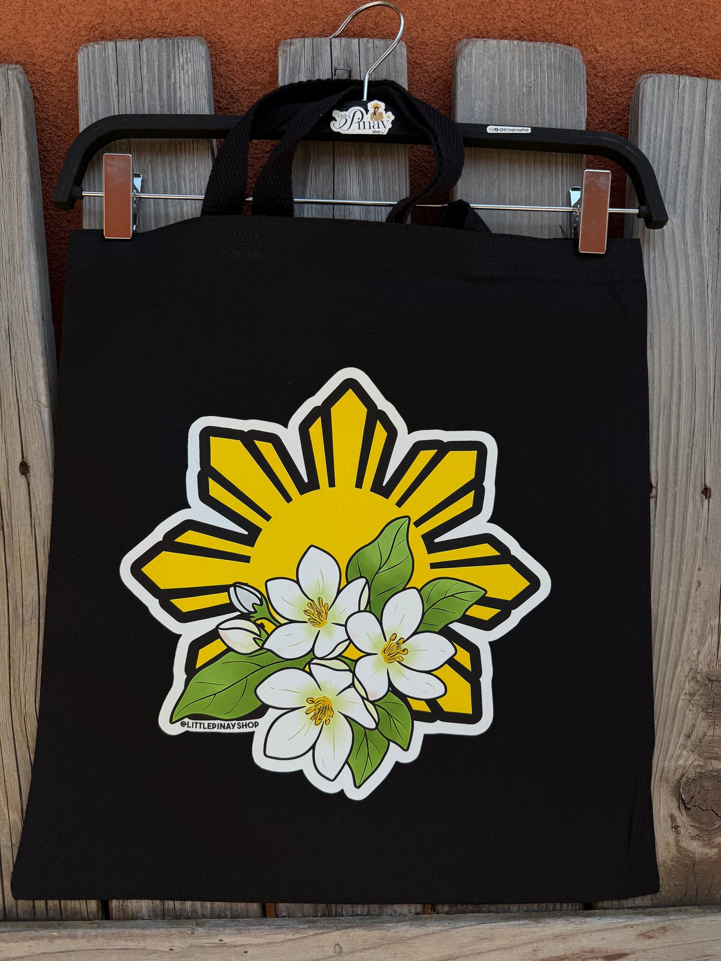 Sampaguita Araw Tote Bag
