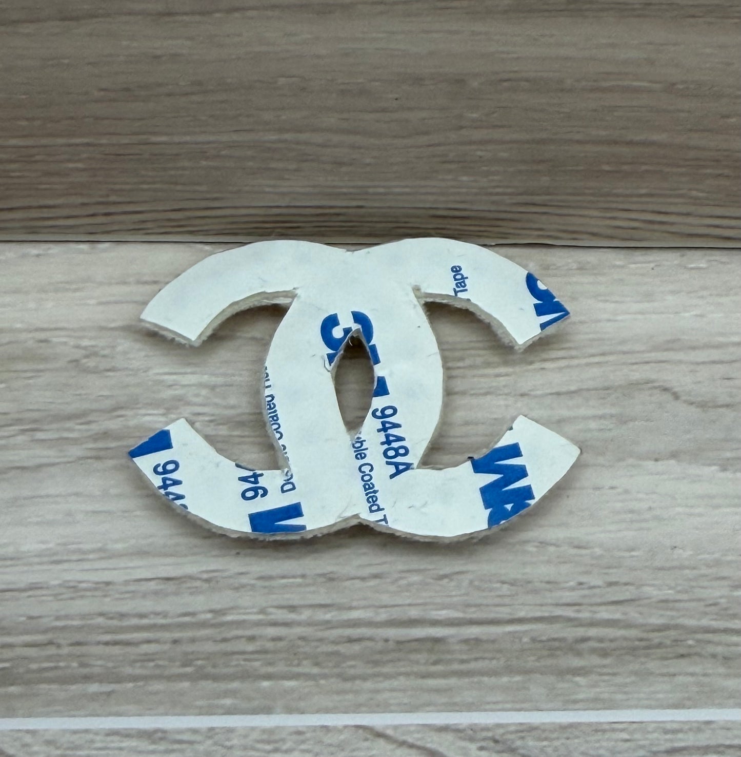 Pearl CC Style Adhesive Patch – Luxury Inspired Embroidered Appliqué