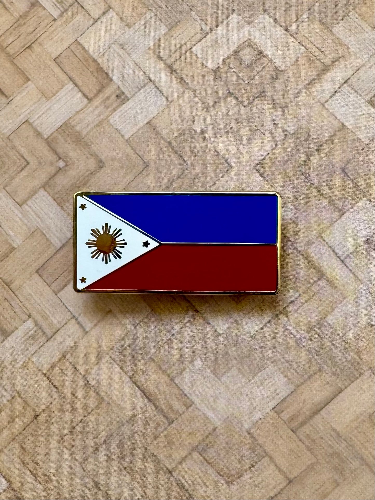 Philippine Flag Hard Enamel Pin