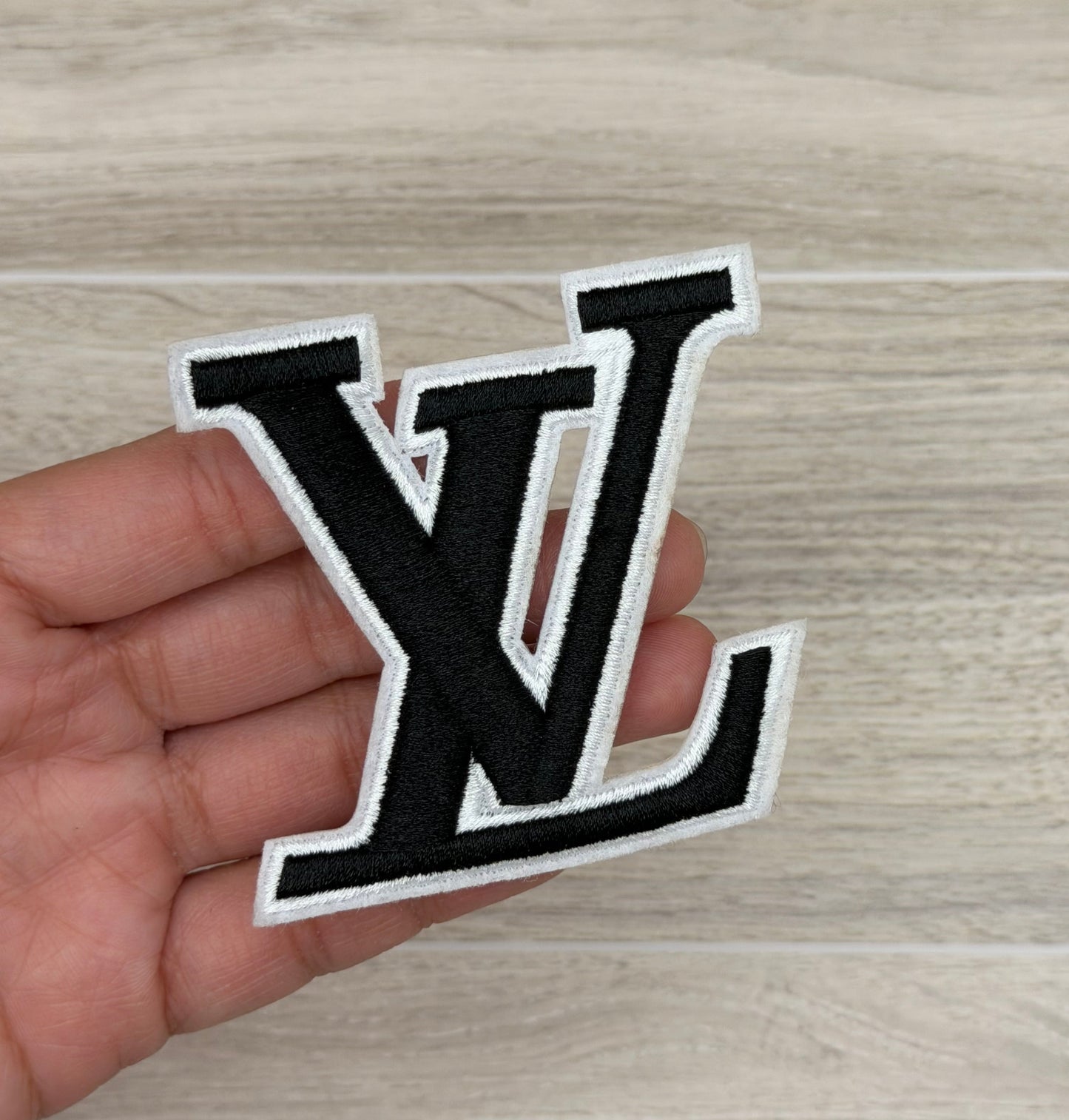 LV Monogram Iron-On Patch