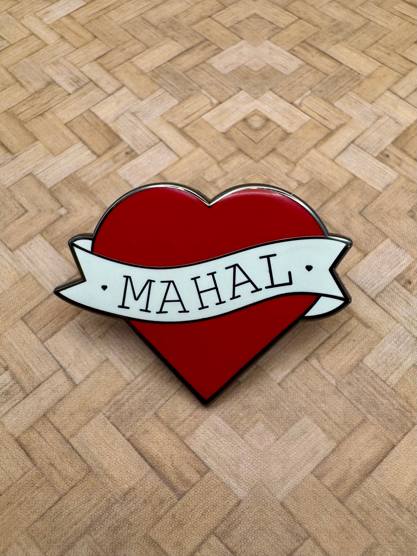Mahal ( Love ) Hard Enamel Pin