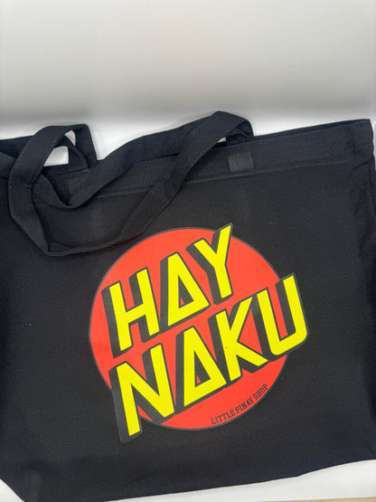 Hay Naku Zippered Tote Bag
