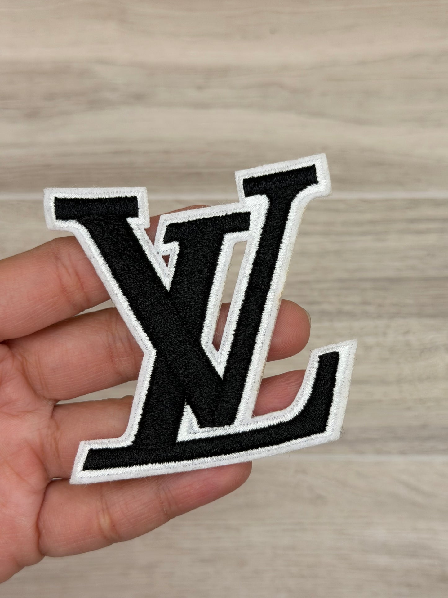 LV Monogram Iron-On Patch