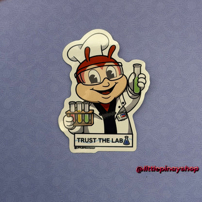 Jollibee Inspired Career Waterproof Vinyl Stickers 3”