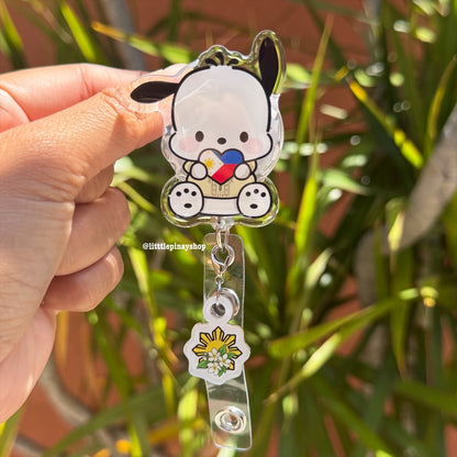 Pochacco PH Flag Heart in Barong Badge Reel 🇵🇭