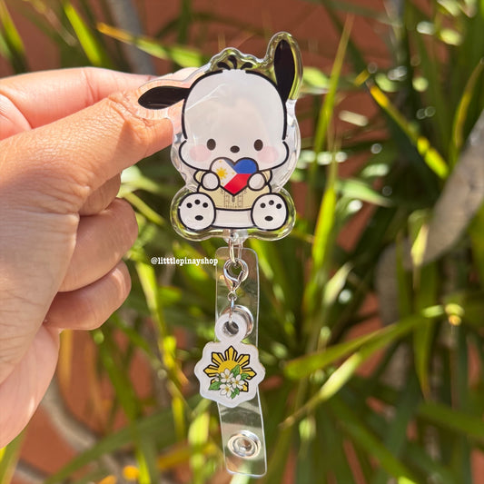 Pochacco PH Flag Heart in Barong Badge Reel 🇵🇭