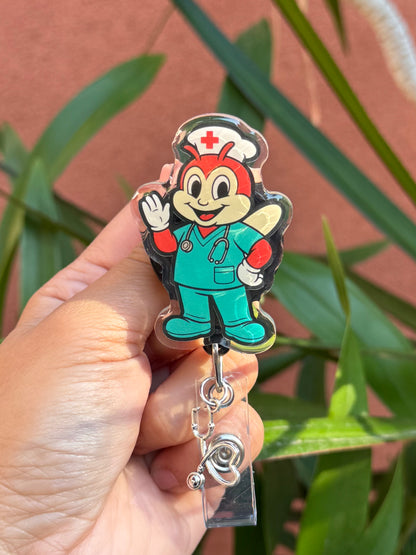 ScrubBEE Nurse ID Badge Reel