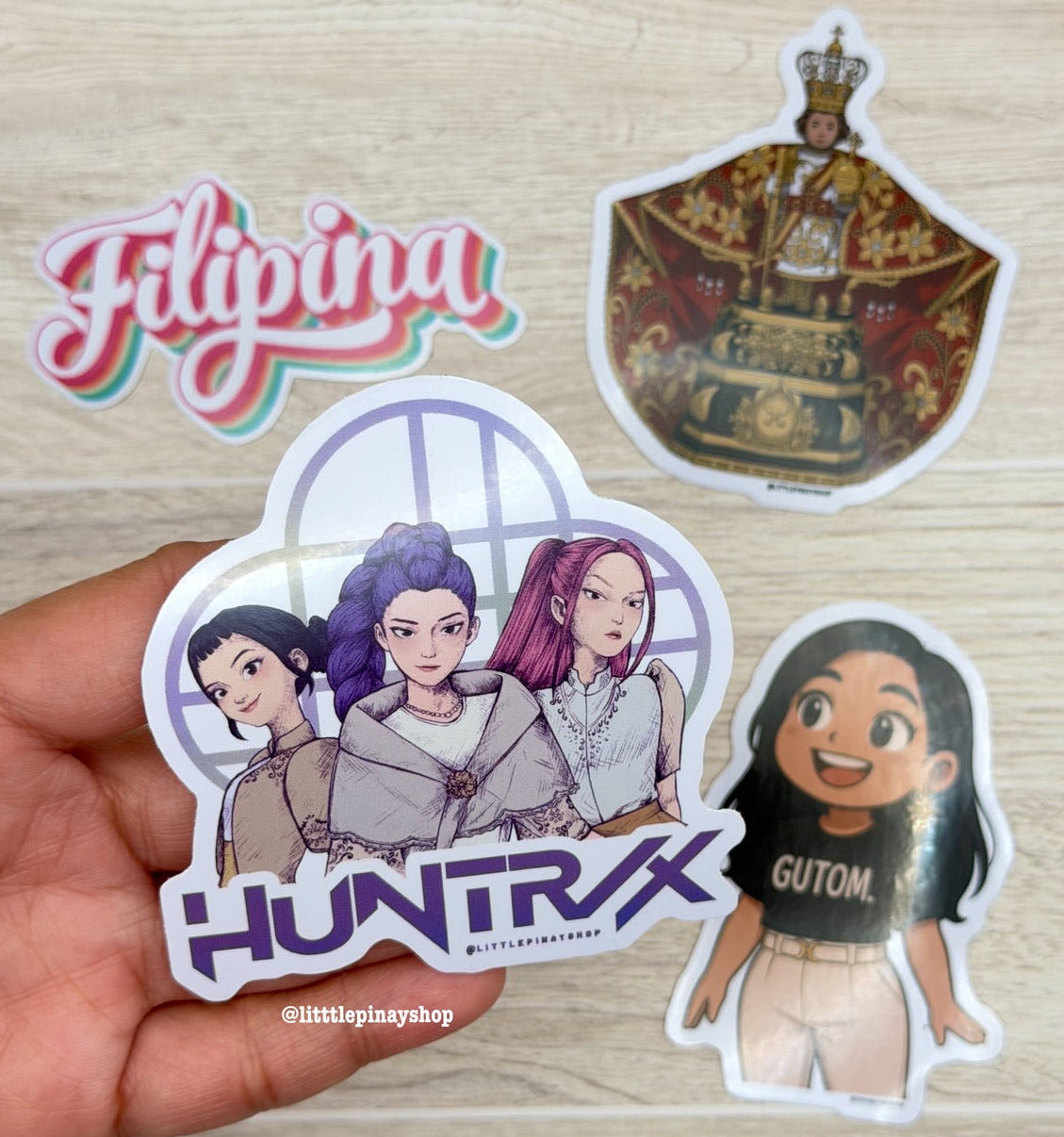 Filipina Vibes Waterproof Vinyl Sticker | Pinay Culture Art | 3” Sticker