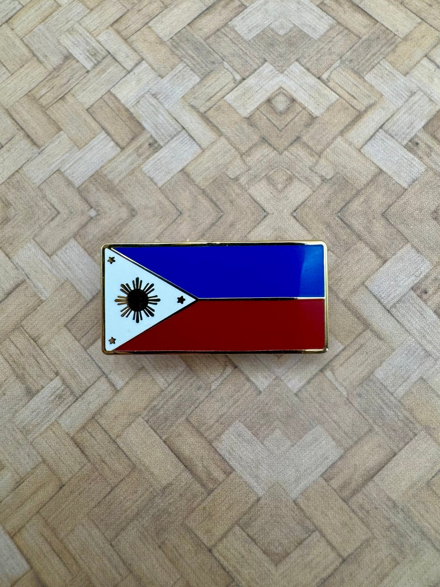 Philippine Flag Hard Enamel Pin