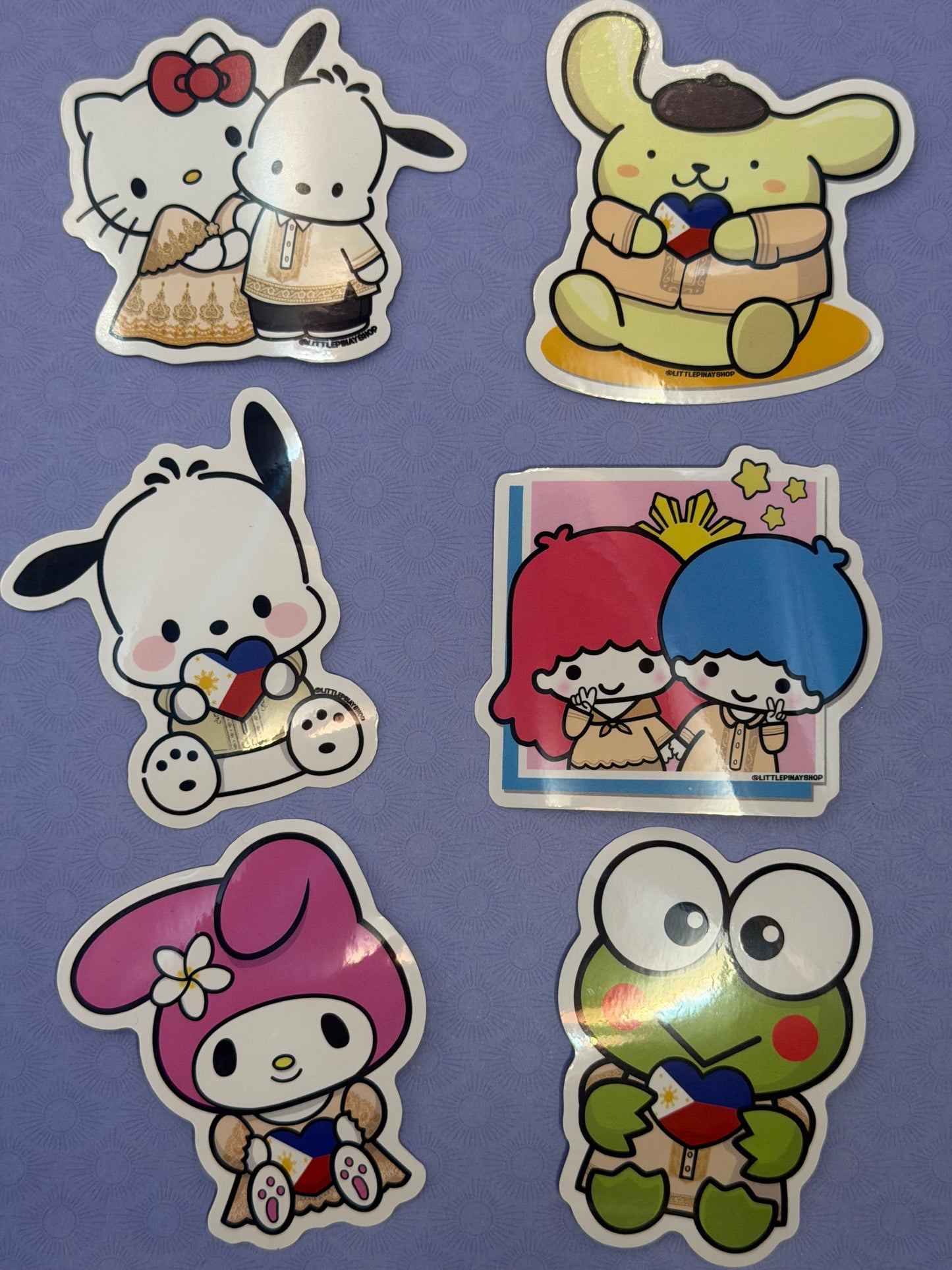 Filipino Kawaii Culture Waterproof Vinyl Sticker | Filipino Inspired Cute Character Sticker | 3" UV Laminated Laptop, Water Bottle, Journal