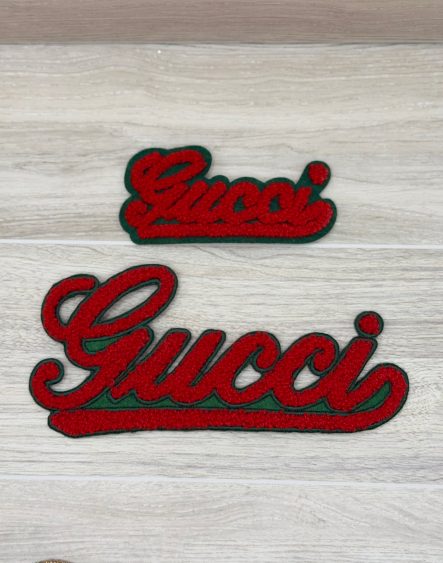 GG Inspired Iron-On Patch | Choose Your Design | Embroidered & Rhinestone Appliqué | Sold Individually