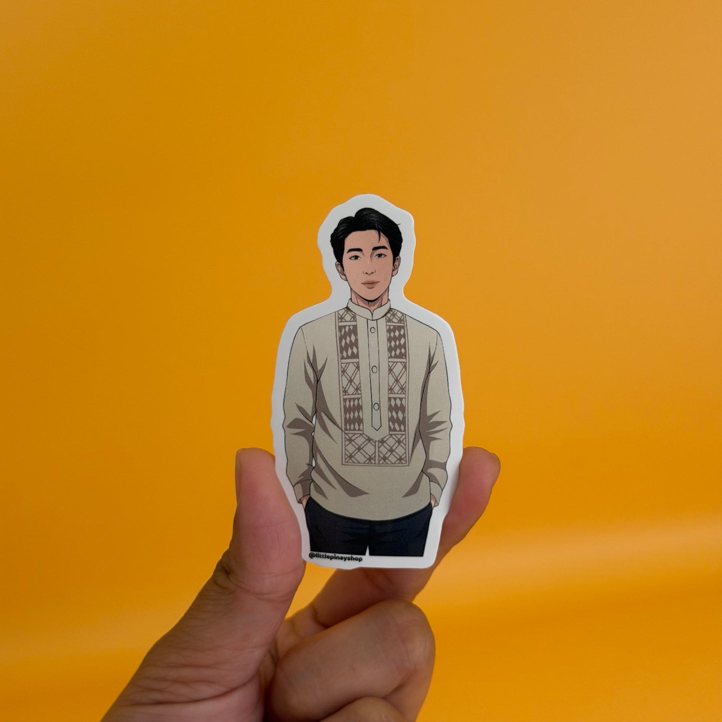 OT7 Barong Idols Sticker (Waterproof & UV Laminated)