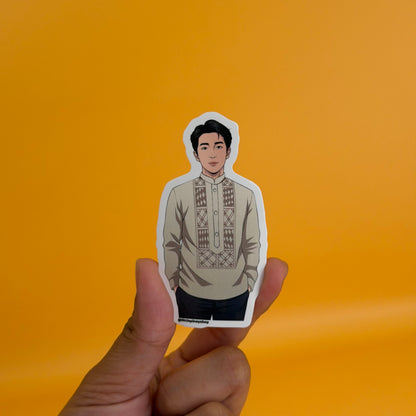 OT7 Barong Idols Sticker (Waterproof & UV Laminated)