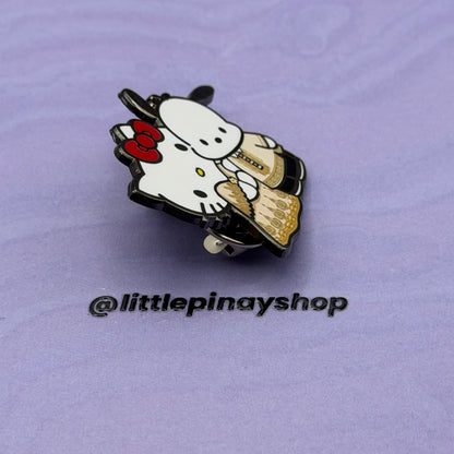 Hello Kitty & Pochacco Filipino Barong & Filipiniana Hard Enamel Pin