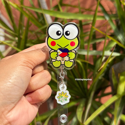 Keroppi PH Flag Heart in Barong Badge Reel 🇵🇭