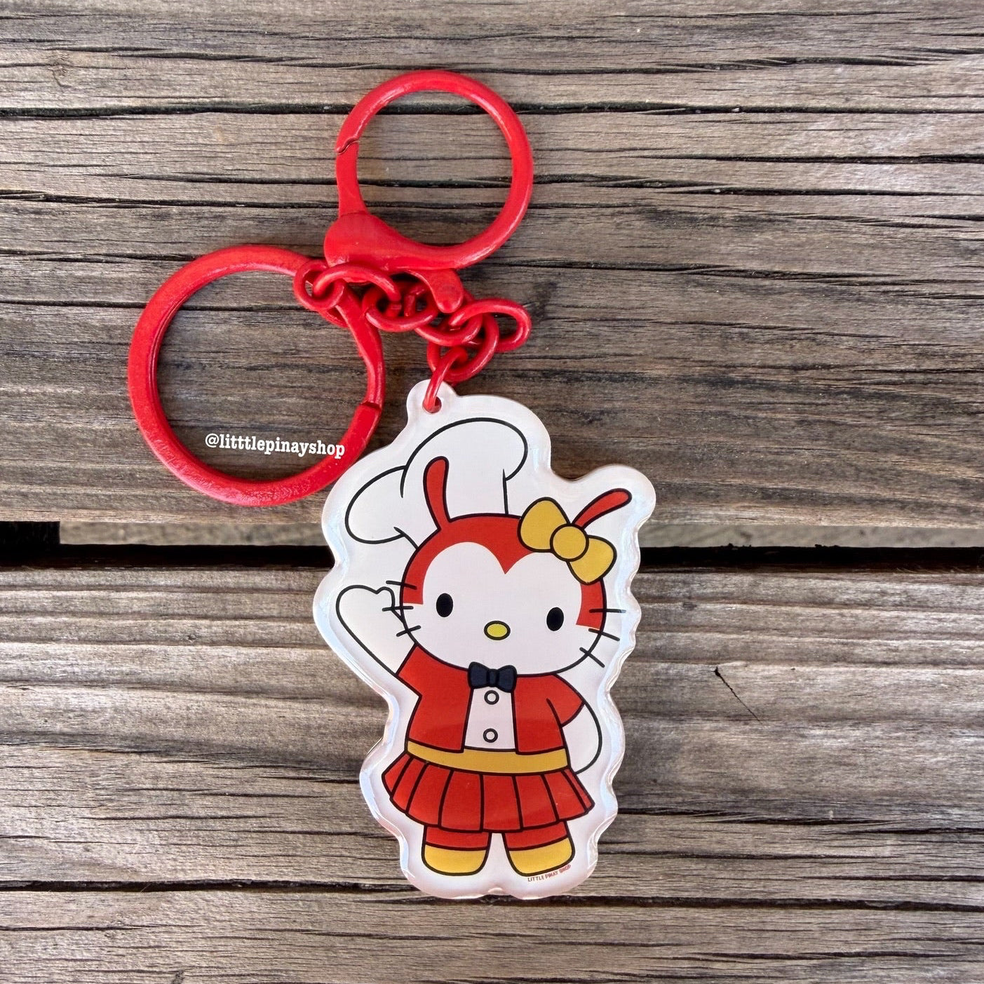 HK Jollibee Keychain , Bag Charm