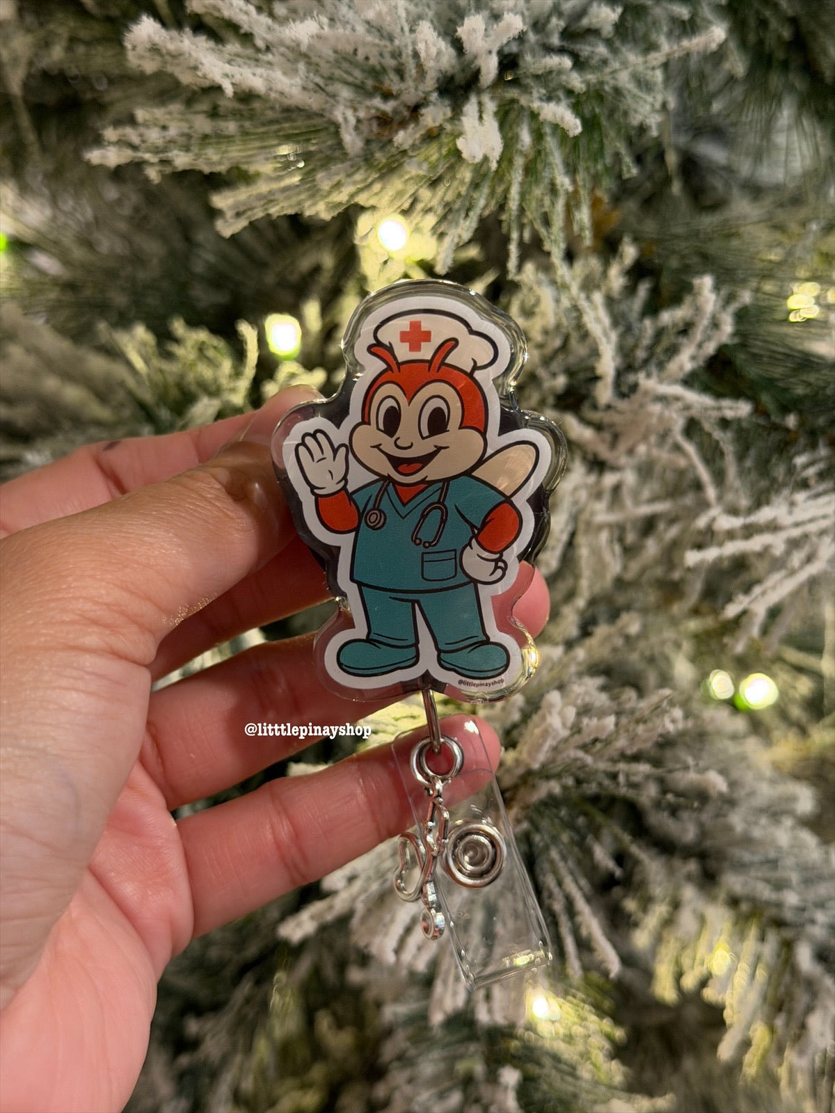 JolliNurse ID Badge Reel ( Alligator Clip )