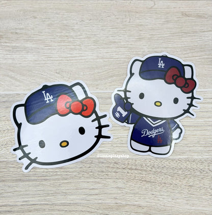 Dodgers Kawaii Cutie Fan Waterproof Vinyl Sticker
