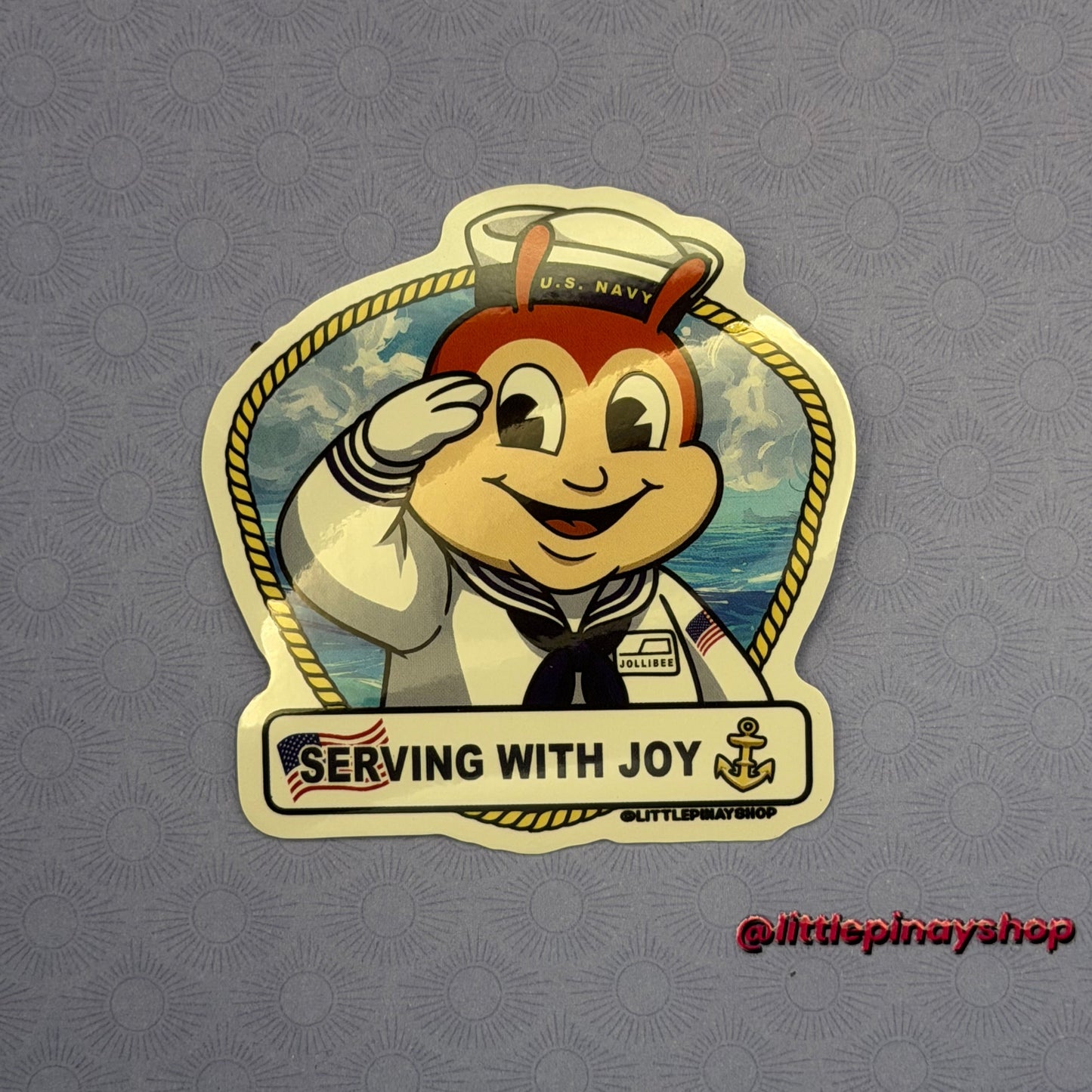 Jollibee Inspired Career Waterproof Vinyl Stickers 3”