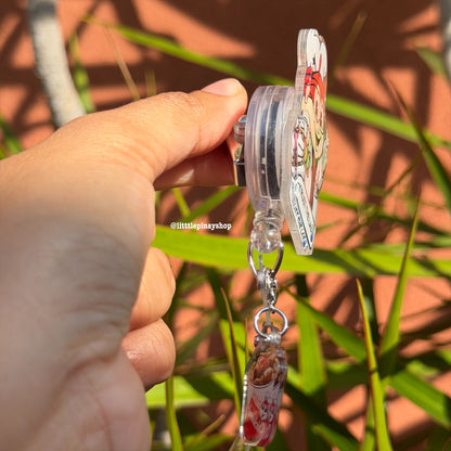 Jolli-Lab Scientist ID Badge Reel ( Alligator Clip )