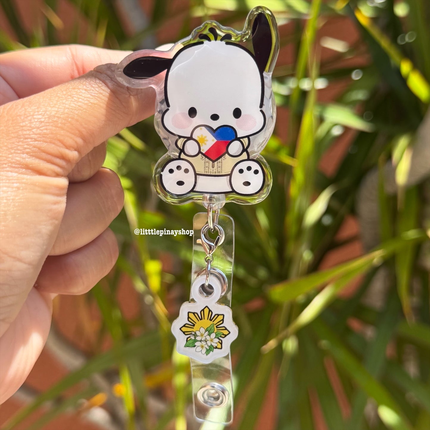 Pochacco PH Flag Heart in Barong Badge Reel 🇵🇭