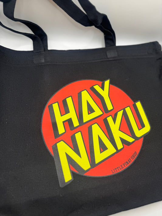 Hay Naku Zippered Tote Bag