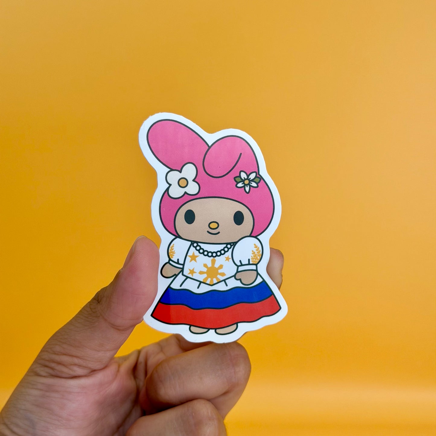 Filipino Culture Vinyl Stickers 🇵🇭 | Waterproof UV Laminated | Choose Any 1, 3, or 5 Stickers | 3” Cute Filipino Designs