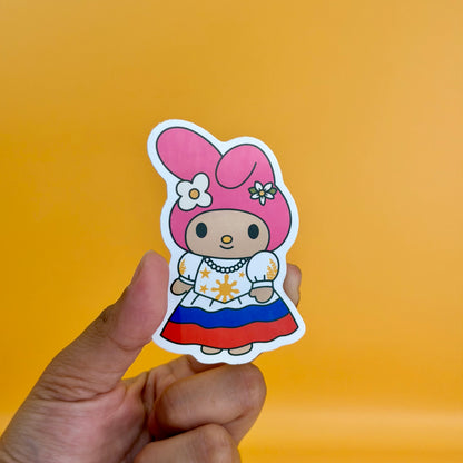 Filipino Culture Vinyl Stickers 🇵🇭 | Waterproof UV Laminated | Choose Any 1, 3, or 5 Stickers | 3” Cute Filipino Designs