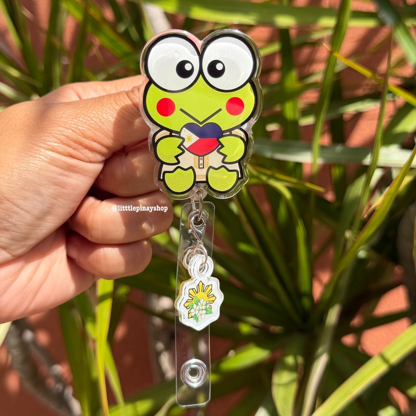 Keroppi PH Flag Heart in Barong Badge Reel 🇵🇭