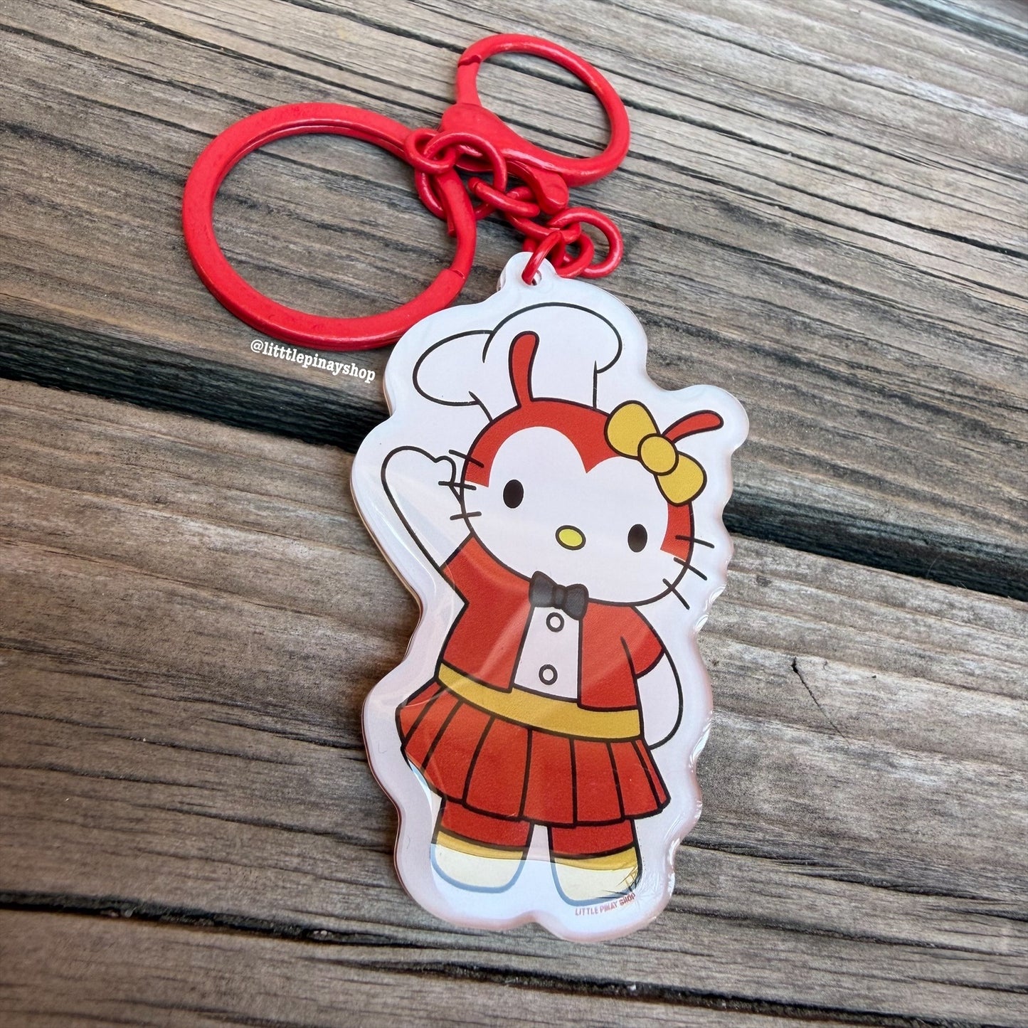 HK Jollibee Keychain , Bag Charm