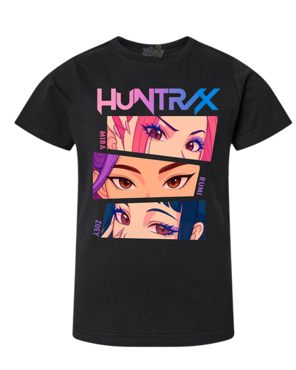HUNTR/X Anime Eyes Graphic Tee – Kids to Adult