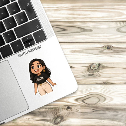 GUTOM Girl Sticker