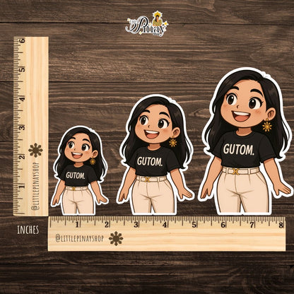 GUTOM Girl Sticker