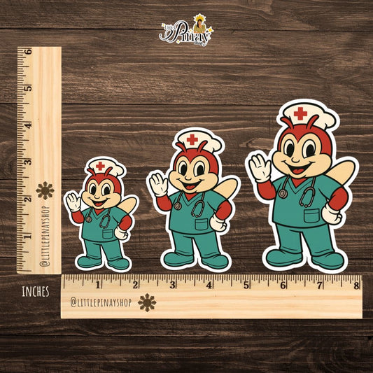 ScrubBEE Nurse Sticker