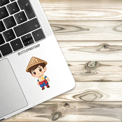 Bata sa Salakot Sticker – Filipino Heritage Cutie