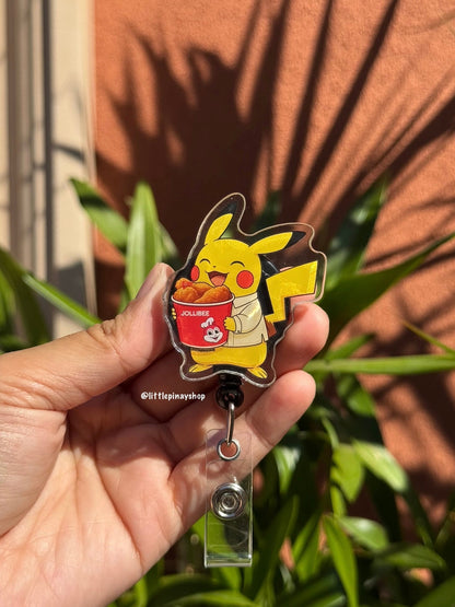 Jolly-Chuuu ID Badge Reel ( Alligator Clip )
