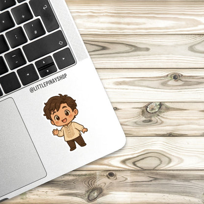 Tradisyonal Boy Sticker – Filipino Heritage Style