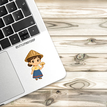 Kulturang Pinay Sticker – Abaniko Girl