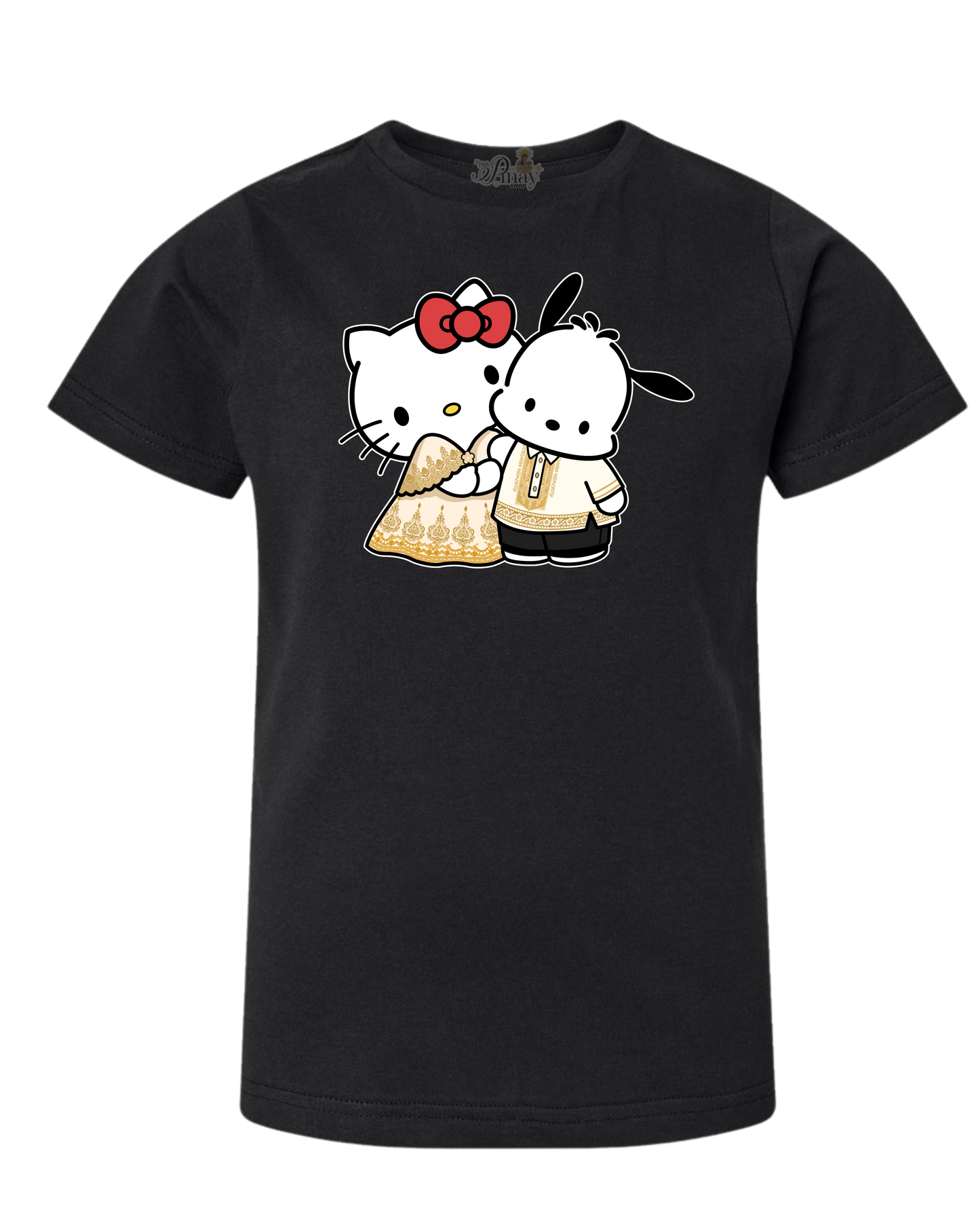 Filipiniana Barong Hello Kitty & Pochacco Tee