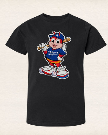 Jolly-Bee Baseball Fan Kids T-Shirt