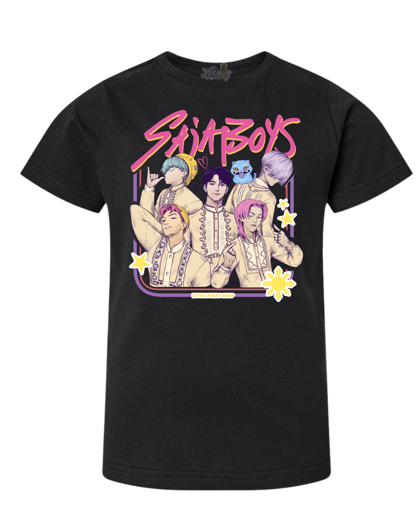 Saja Boys Barong-Inspired Graphic Tee