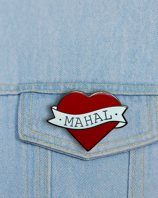Mahal ( Love ) Hard Enamel Pin