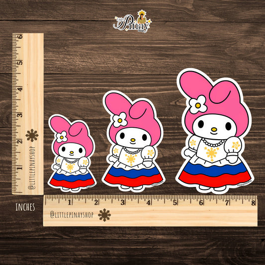My Melody Filipiniana Sticker