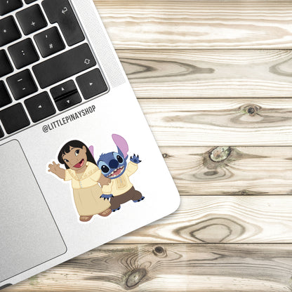 Lil&Stitchh Sticker – Pinoy Barong & Filipiniana Edition 🇵🇭👫