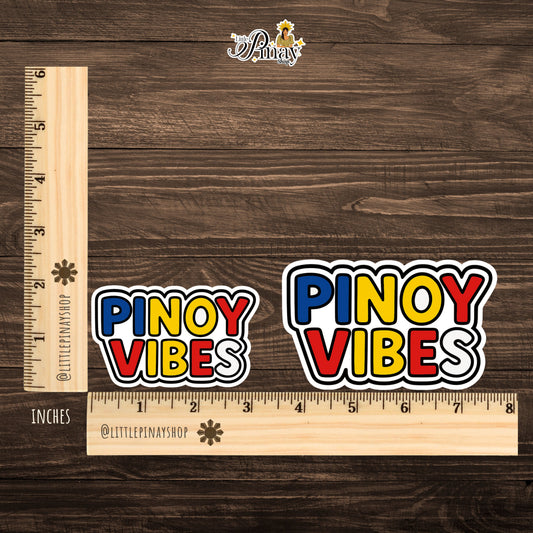 Pinoy Vibes Sticker