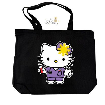 Filipina Kawaii MedTech Zippered Tote Bag